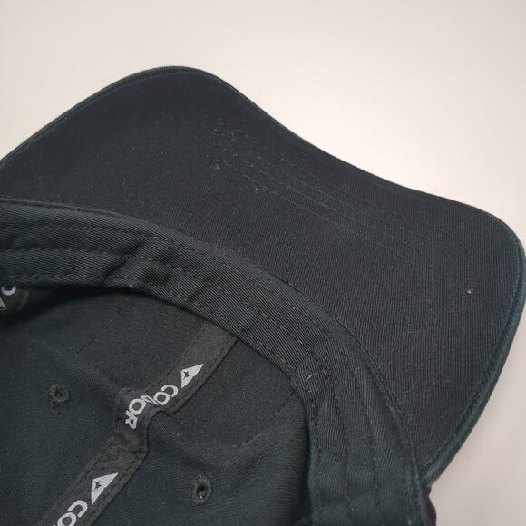Condor Strapback Baseball Cap Black One Size Adjustable Breathable 6 Panel - Picture 8 of 10